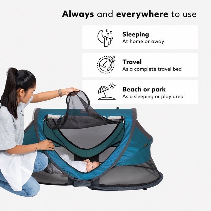 Laste reisivoodi Deryan Toddler Luxe Ocean