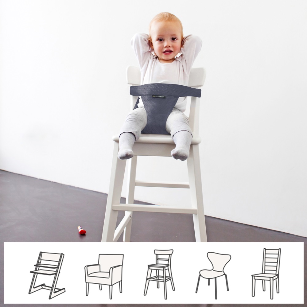 Laste Söögitool - Minimonkey Minichair Grey
