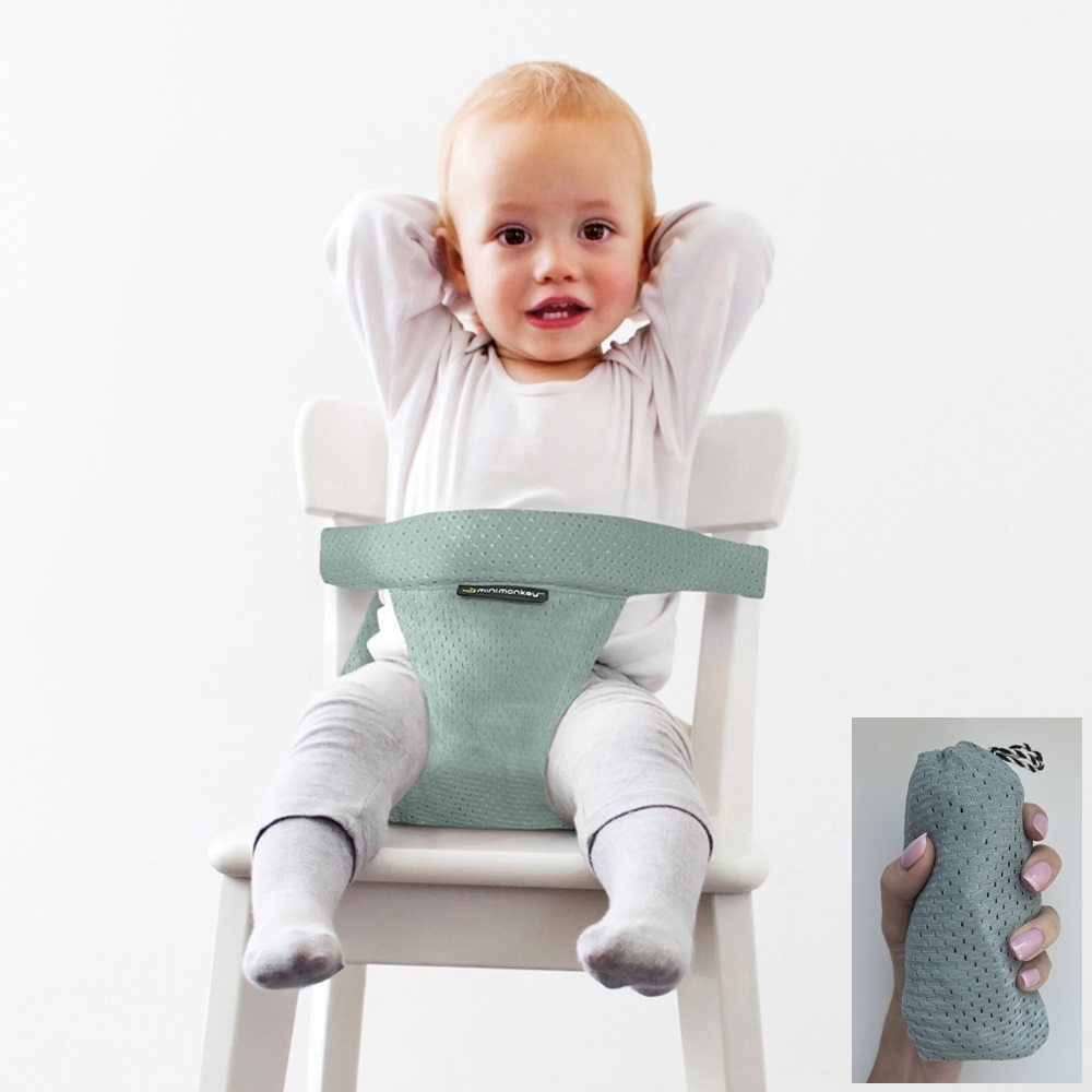 Laste Söögitool - Minimonkey Minichair Light Green