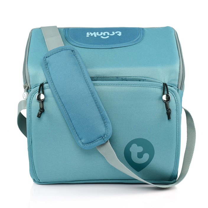 Laste kaasaskantav söögitool Trunki Dining Booster Blue