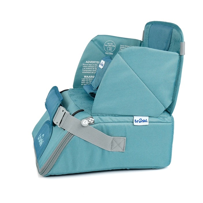 Laste kaasaskantav söögitool Trunki Dining Booster Blue