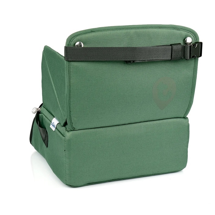 Laste kaasaskantav söögitool Trunki Dining Booster Green