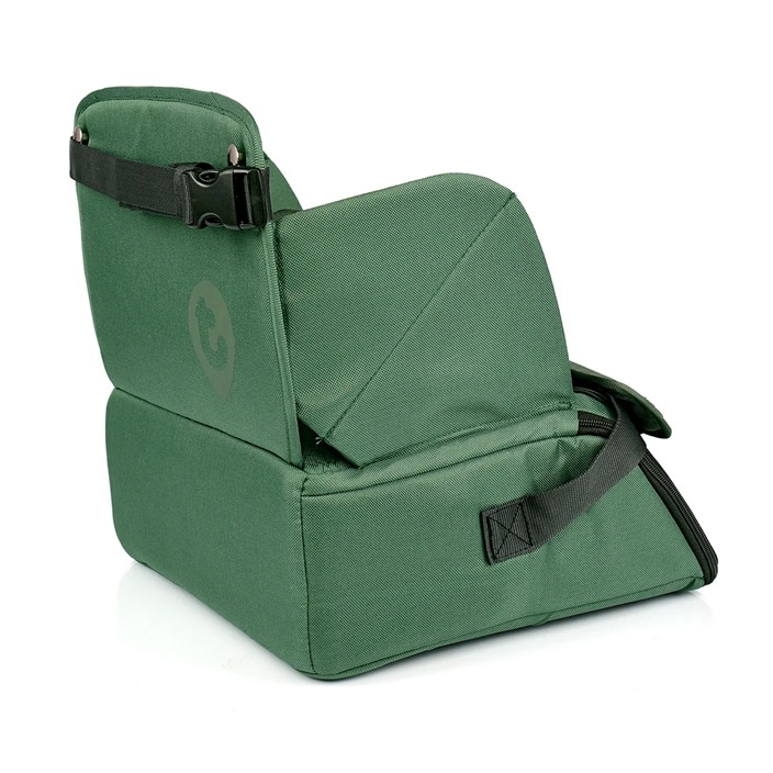 Laste kaasaskantav söögitool Trunki Dining Booster Green