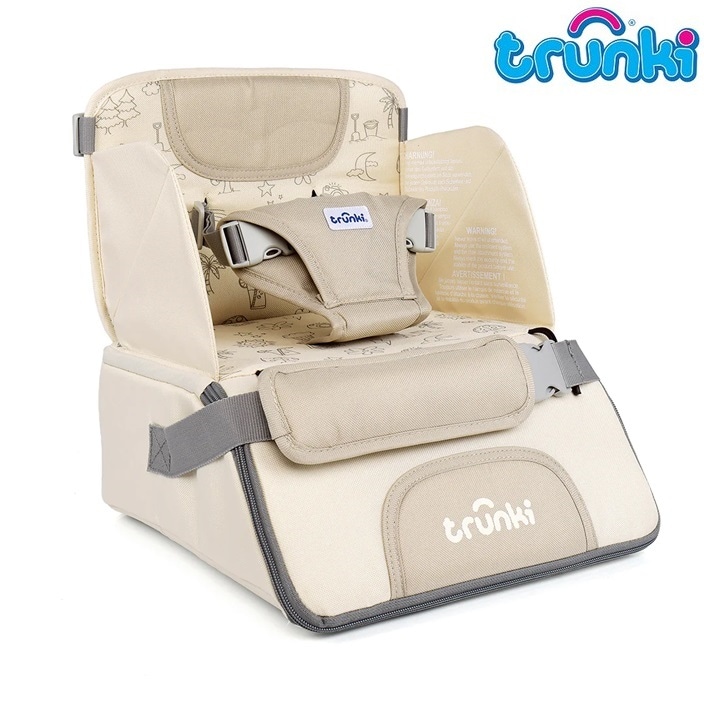 Laste kaasaskantav söögitool Trunki Dining Booster Sand