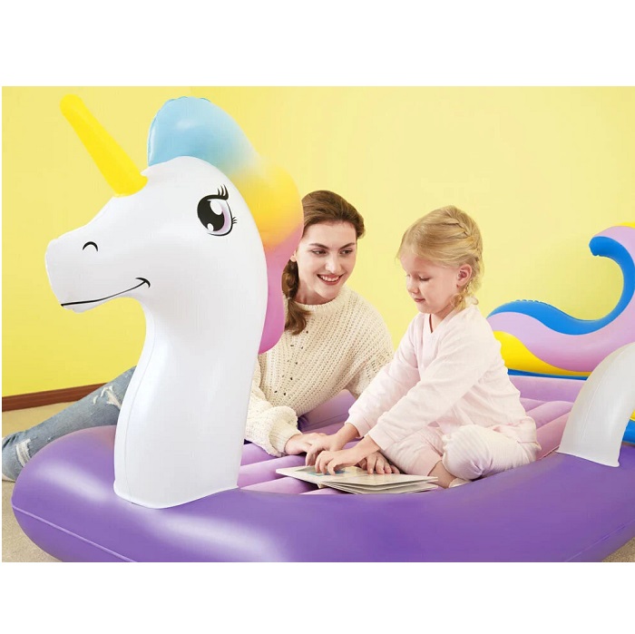 Täispuhutav laste reisivoodi Bestway Dreamchaser Unicorn