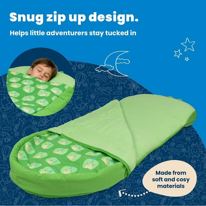 Laste Reisivoodi - Trunki BedTime Explorer Dudley the Dinosaur