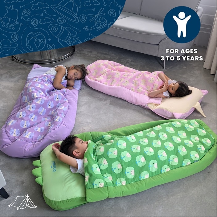 Laste Reisivoodi - Trunki BedTime Explorer Dudley the Dinosaur