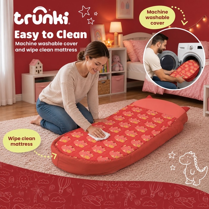 Laste Reisivoodi - Trunki BedTime Explorer Dylan the Dragon