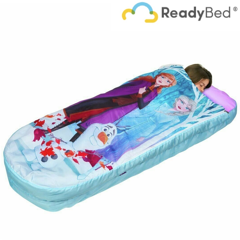 Täispuhutav reisivoodi ReadyBed Junior Frozen Elsa ja Anna