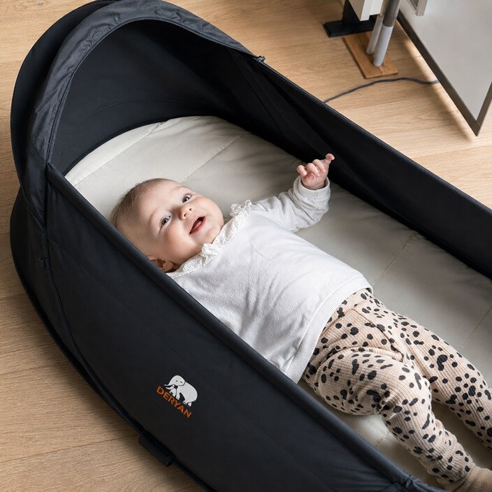 Beebi Reisivoodi - Deryan Infant Baby Black
