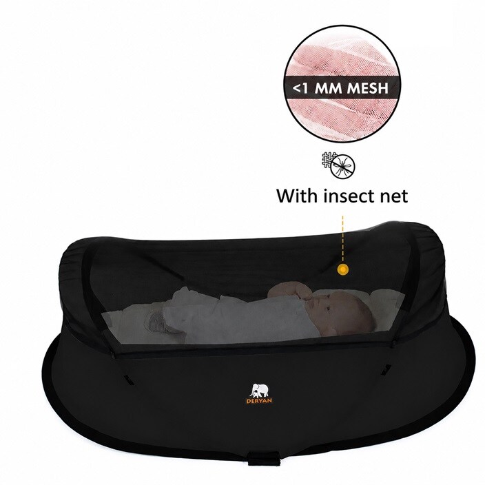 Beebi Reisivoodi - Deryan Infant Baby Black