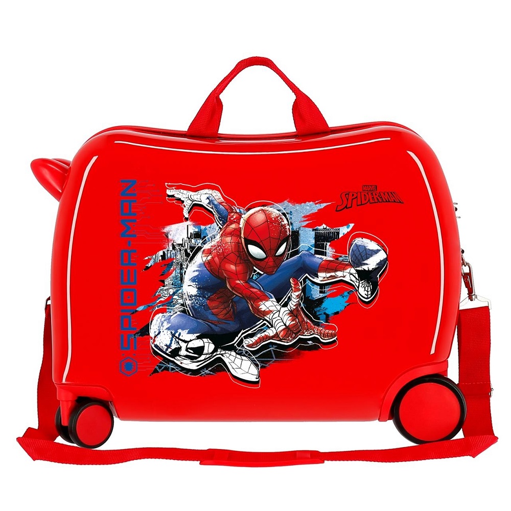 Laste kohver Spiderman Marvel punane