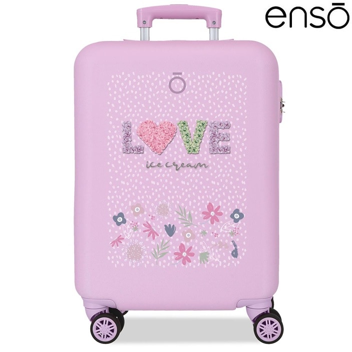 Laste kohver Enso Love Ice Cream Purple