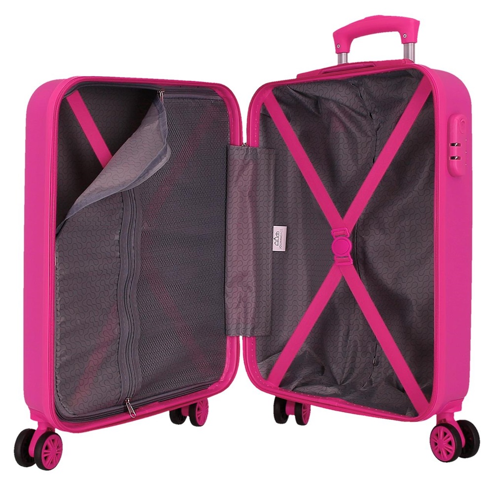 Laste kohver Frozen Sparkle Like Magic Pink
