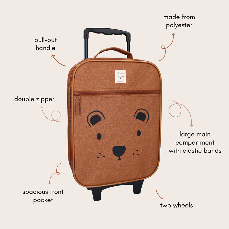 Laste kohver Kidzroom Sevilla Bear