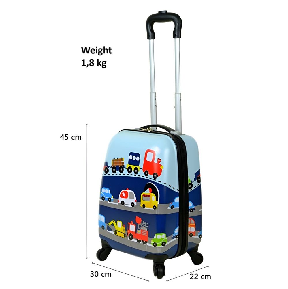 Laste kohver ja seljakott Marko Vehicles Laste kohver ja seljakott Marko Vehicles