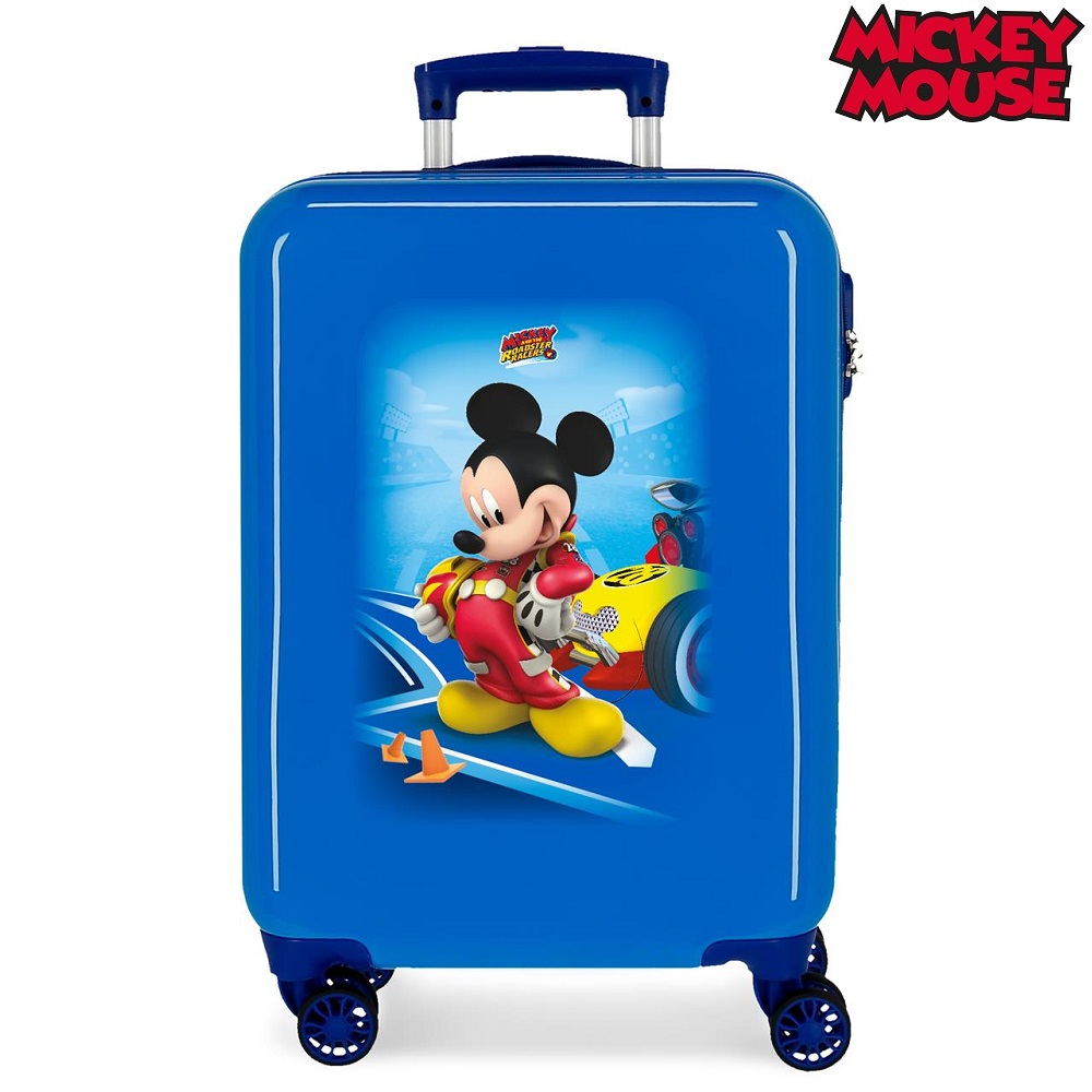 Laste kohver Mickey Mouse Racer ABS
