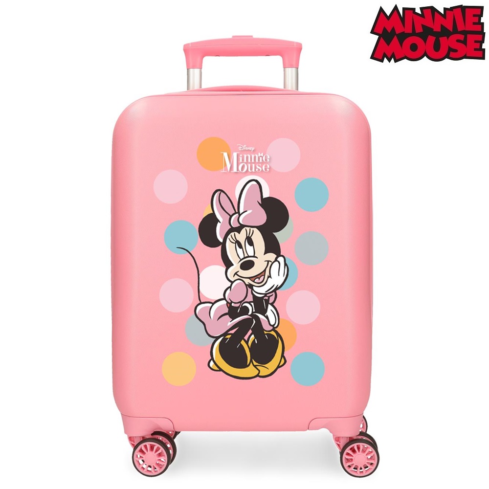 Laste kohver Minnie Mouse Coquette Pink