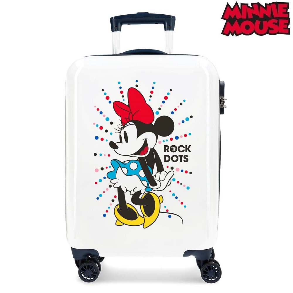 Laste kohver Minnie Mouse Rock the Dots