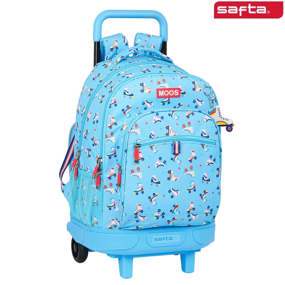 Laste kohver Moos Roller Trolley Backpack