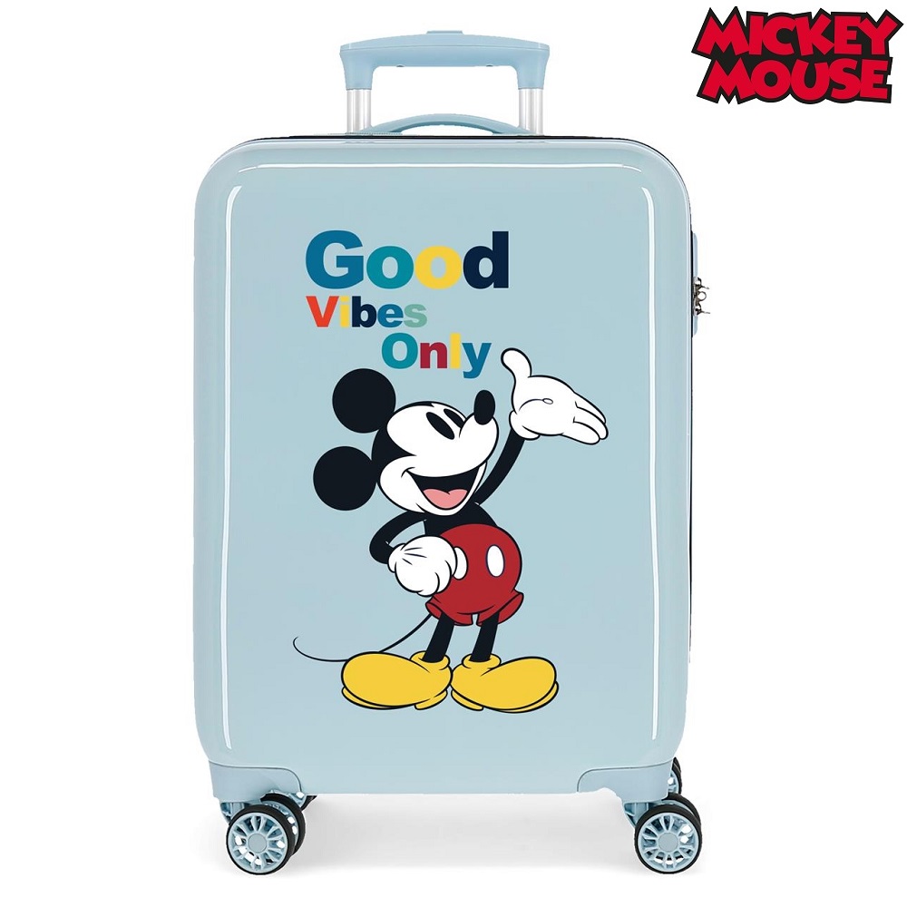 Laste kohver Mickey Mouse Good Vibes Only