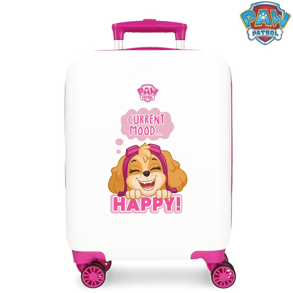 Laste kohver Paw Patrol Playful White