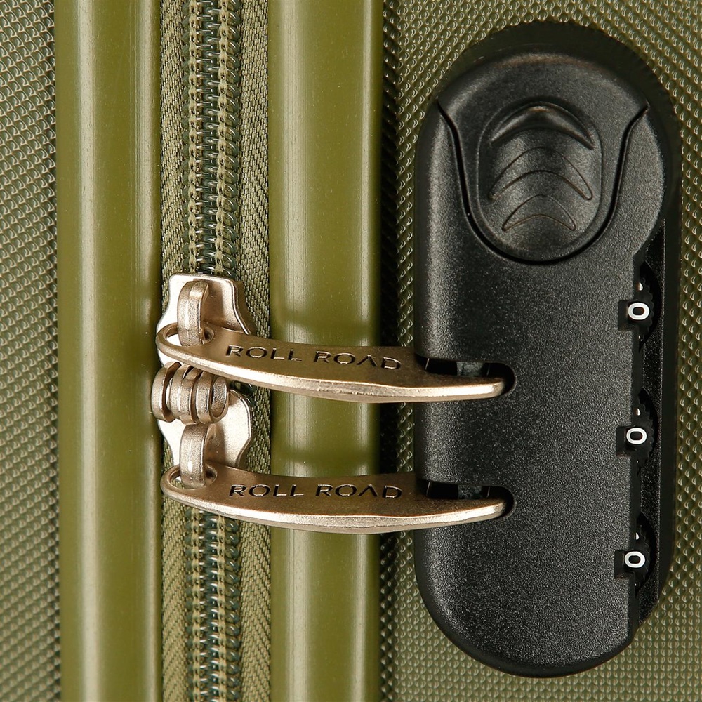 Laste kohver Roll Road Flex Khaki
