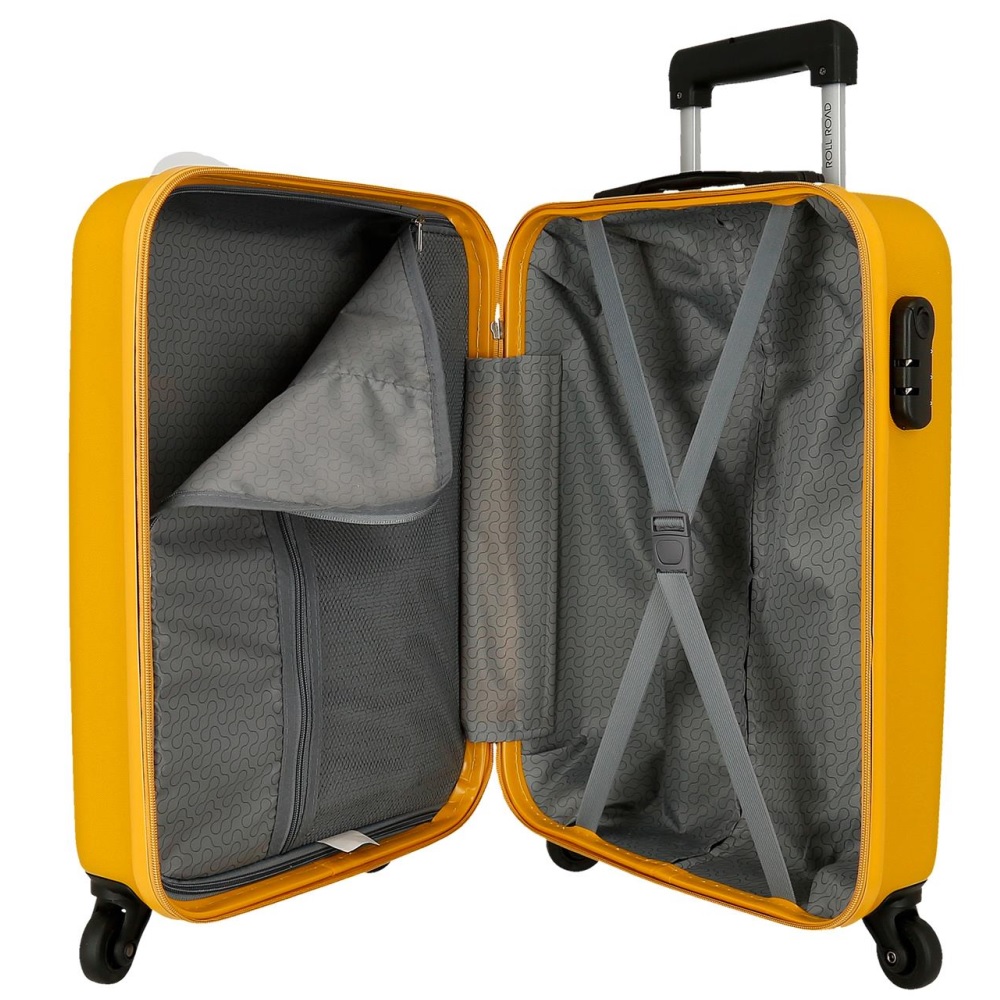 Laste kohver Roll Road Flex Yellow
