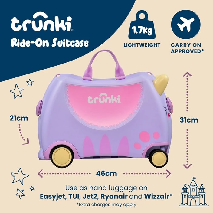 Laste Reisikohver - Trunki Glide Cassie the Cat