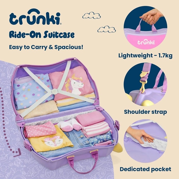 Laste Reisikohver - Trunki Glide Cassie the Cat