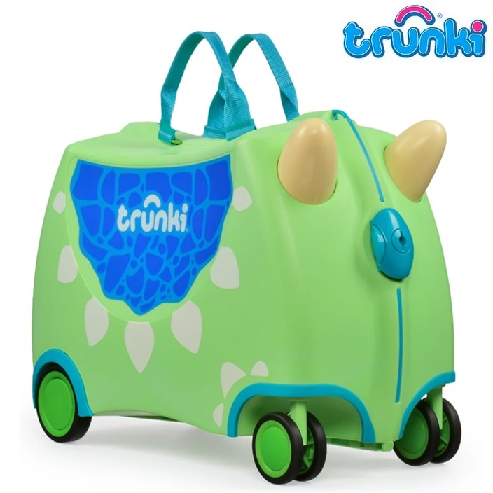 Laste Reisikohver - Trunki Glide Dudley the Dinosaur