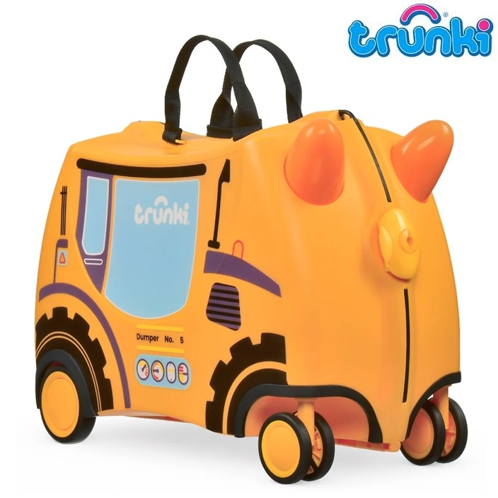 Laste Reisikohver - Trunki Glide Doug the Digger