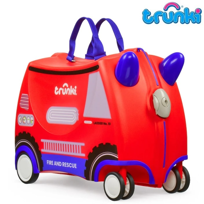 Laste Reisikohver - Trunki Glide Frank the Firetruck