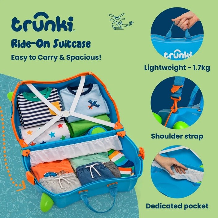 Laste Reisikohver - Trunki Glide Terrance