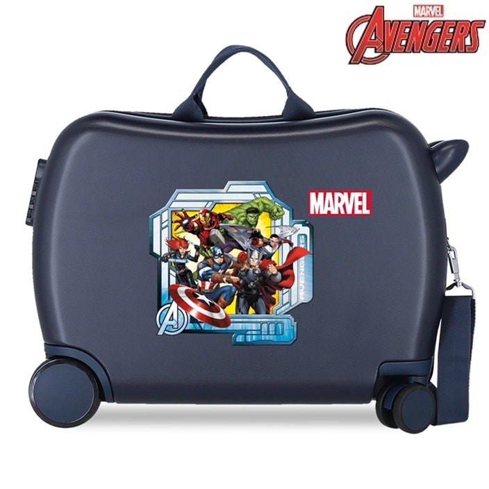 Laste pealeistutav reisikohver Avengers Portal