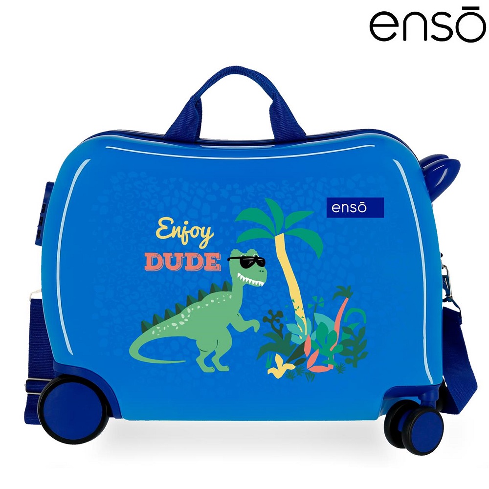 Laste kohver Enso Dino Enjoy Dude