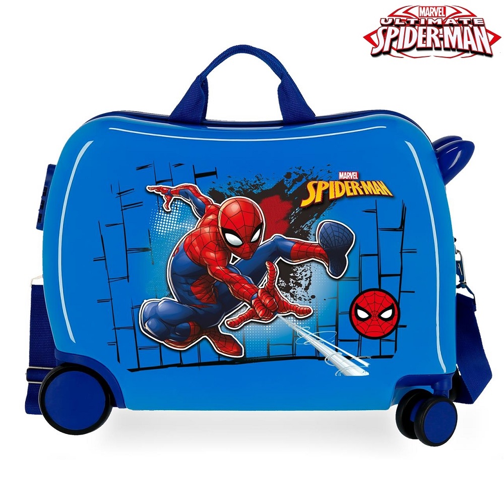 Laste kohver Spiderman Great Power Blue