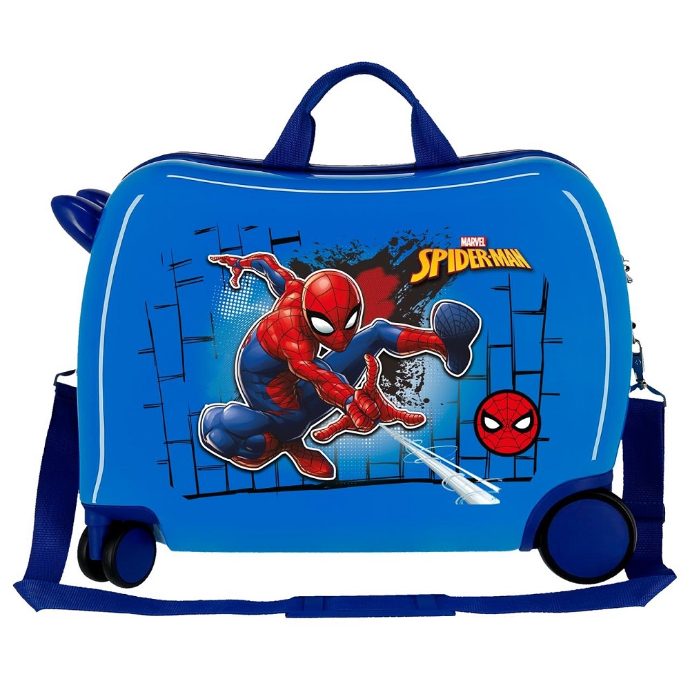 Laste kohver Spiderman Great Power Blue