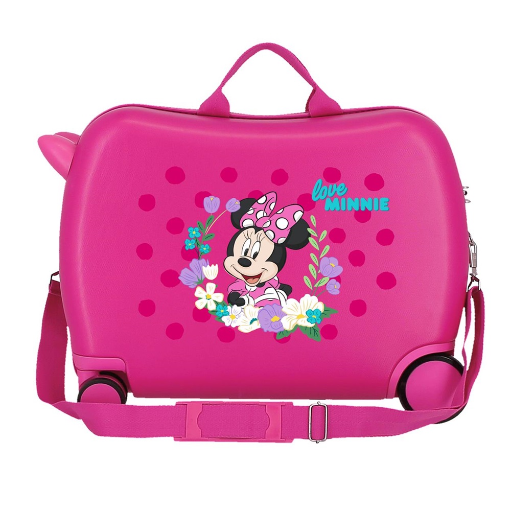 Laste pealistutav kohver Minnie Mouse Golden Days