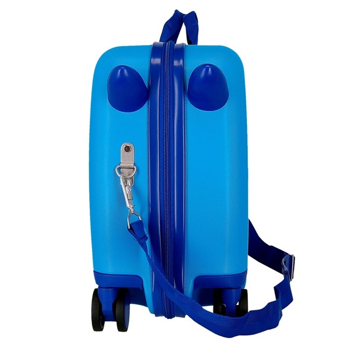 Laste pealeistutav reisikohver Movom Monsters Blue