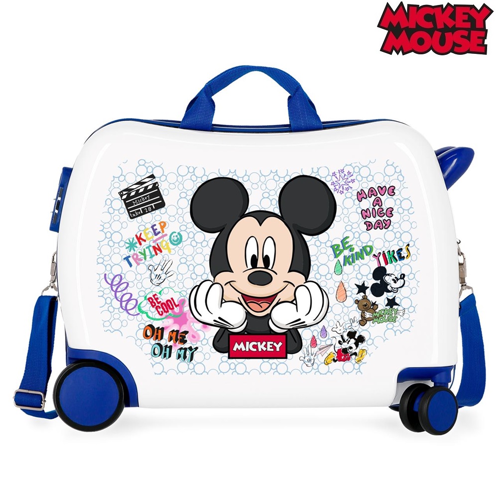 Laste pealistutav kohver Mickey Mouse Stay Cool