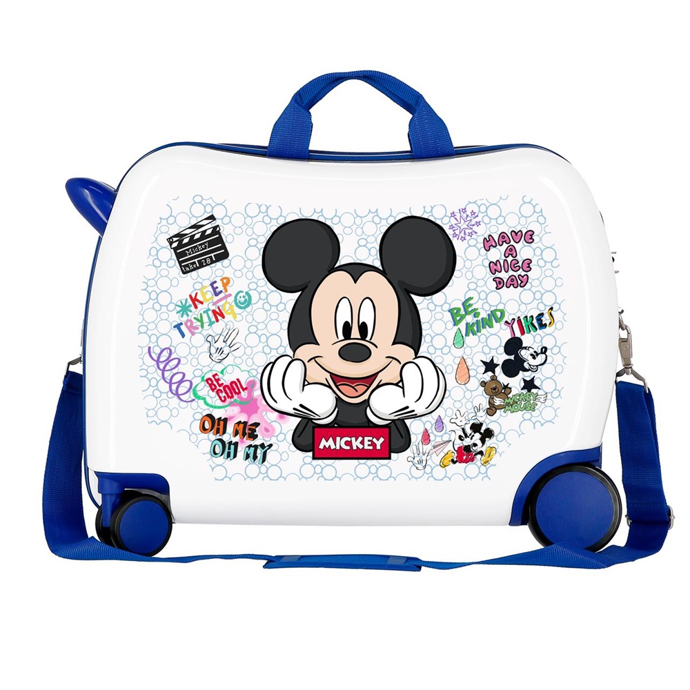 Laste pealistutav kohver Mickey Mouse Stay Cool
