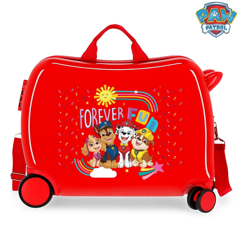 Laste kohver Paw Patrol Forever Fun Red
