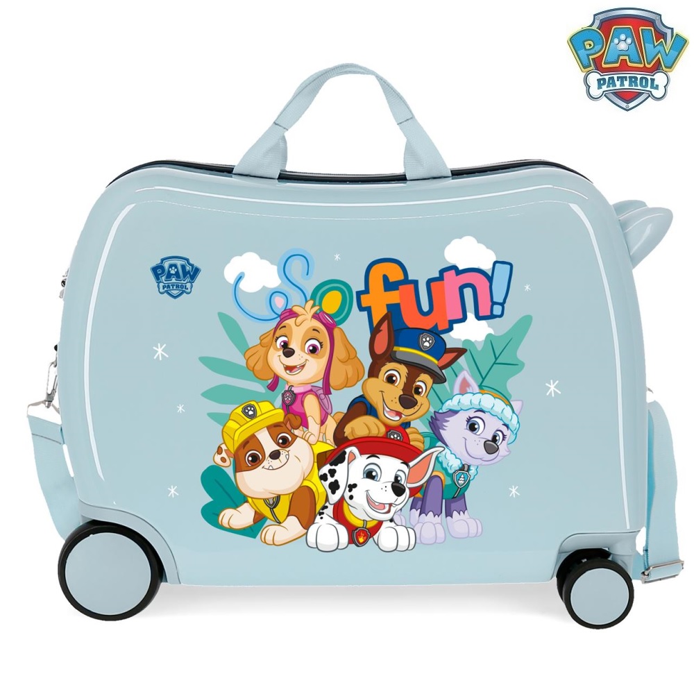 Laste pealistutav kohver Paw Patrol Fun Blue