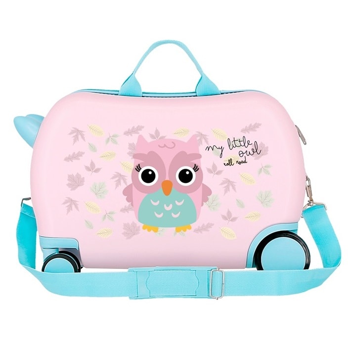 Laste pealeistutav reisikohver Roll Road My Little Owl