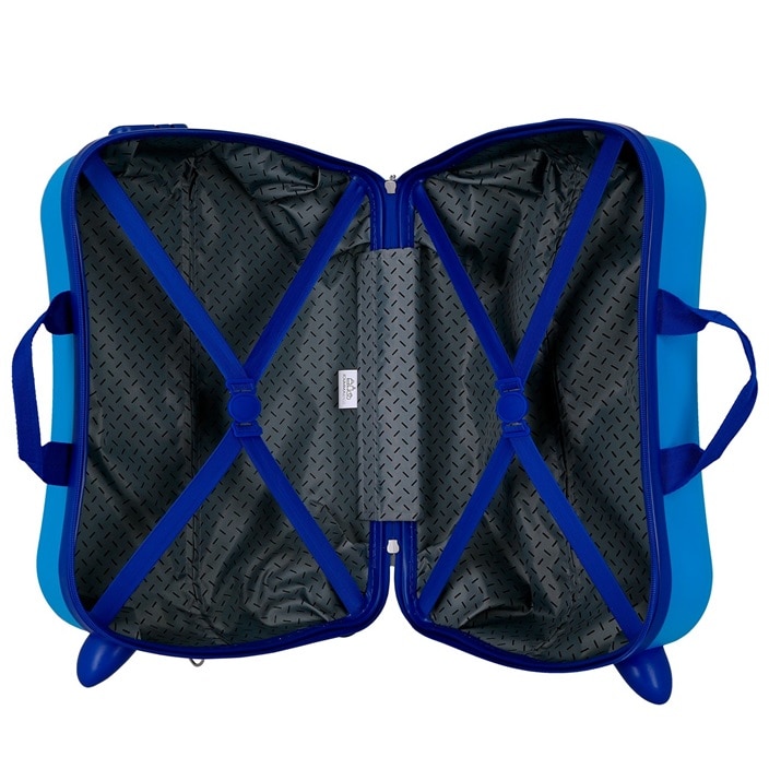 Laste pealeistutav reisikohver Spiderman Great Power Blue