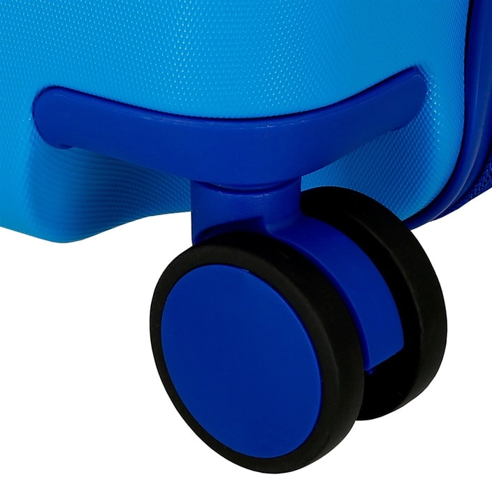 Laste pealeistutav reisikohver Spiderman Great Power Blue