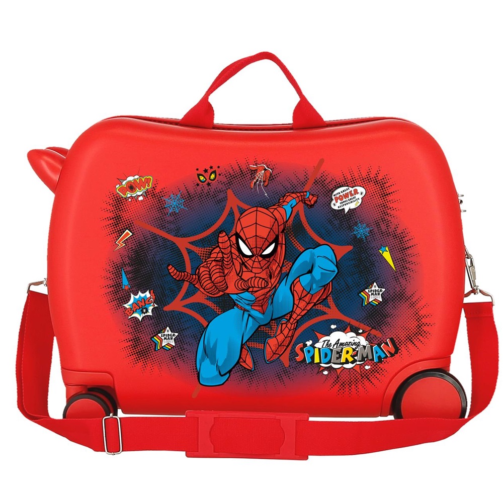 Laste pealistutav kohver Spiderman Pop