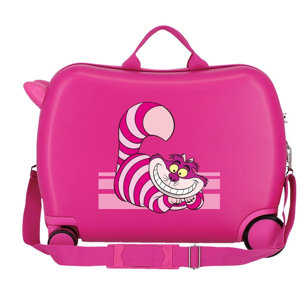 Laste pealistutav kohver Alice In Wonderland Cheshire