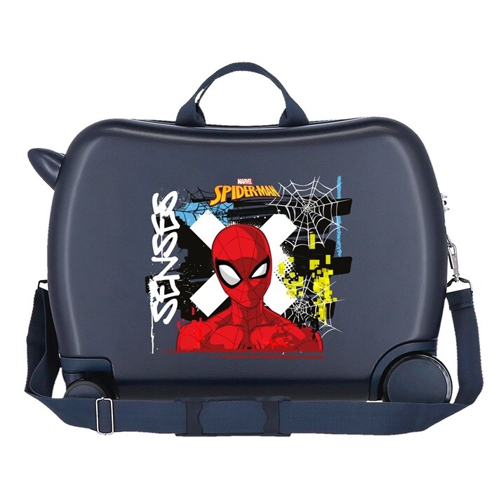 Laste pealeistutav reisikohver Spiderman Graffiti